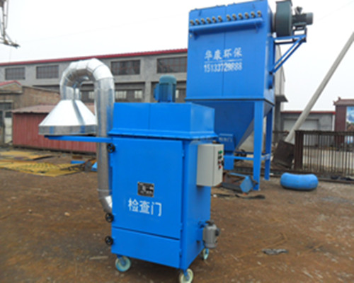 華康環(huán)保生產的砂輪機配套除塵器